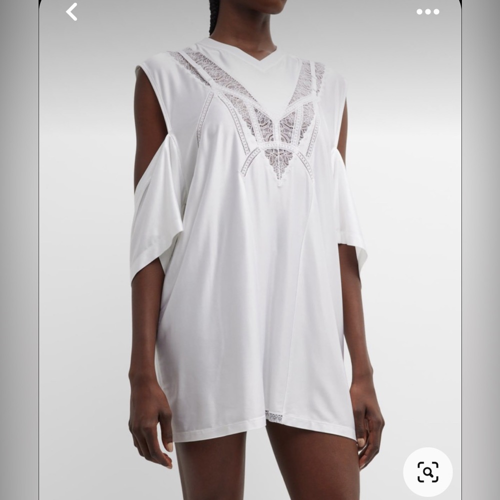 Burberry White Mini Dress - Picture 2 of 16